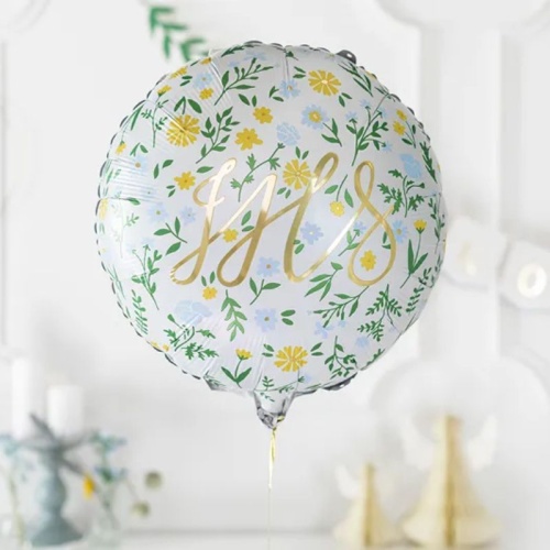 balon foliowy na komunie