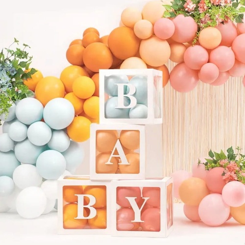 balony dekoracyjne na baby shower