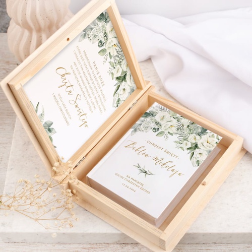 biblia personalizowana dla blizniakow