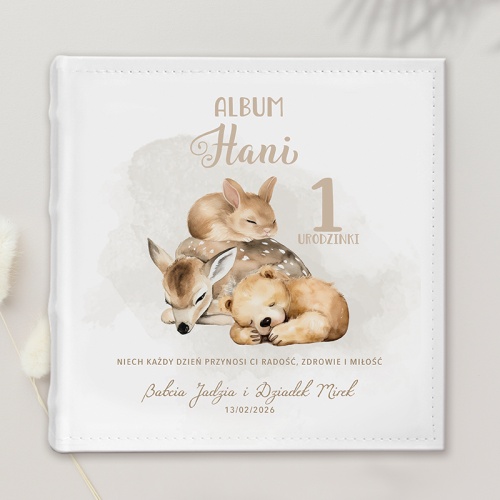 prezent na roczek album na zdjecia