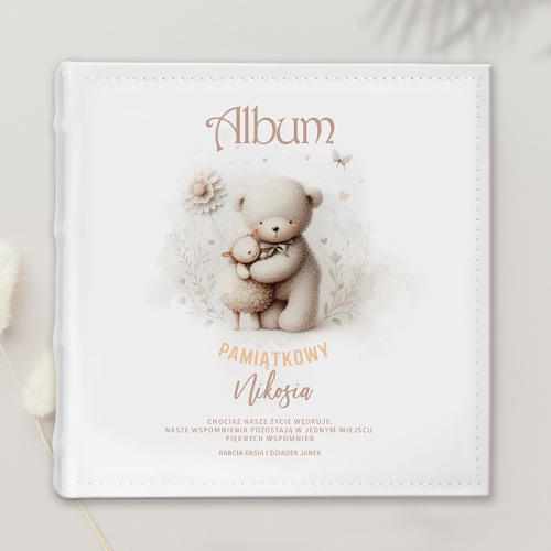 album na zdjecia wsuwane z sesji rodzinnej