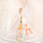 MINI Szampan bezalkoholowy na baby shower (etykieta wstążka)