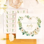 BOMBONIERKA z krówkami Podziękowanie komunijne Geometryczne Serce