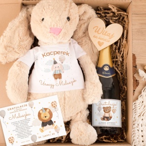 ZESTAW prezent gratulacyjny z okazji narodzin dziecka