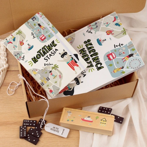 ZESTAW edukacyjny kreatywny Prezent dla małego geniusza