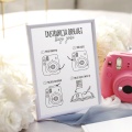 Instrukcja obsługi Instax. Gadżet do księgi gości na Chrzest, Roczek, Urodzinki i Komunię.