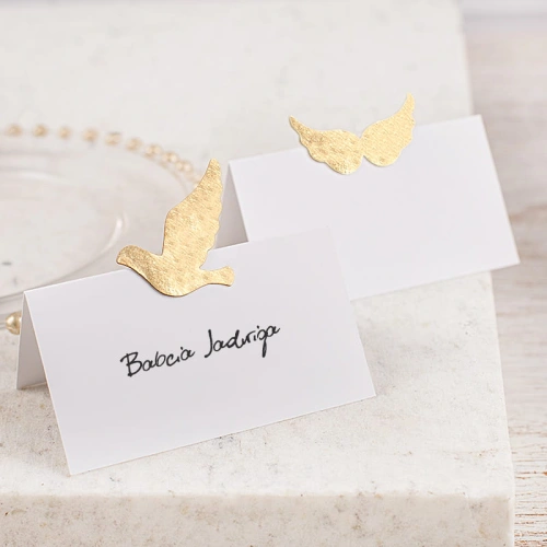 WINIETKI do ręcznego wypisania ze złotym symbolem 10szt