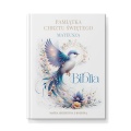 Wyjątkowa pamiątka chrztu z imieniem. Biblia z personalizowaną okładką.
