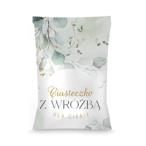 Ciasteczka z wróżbą jako podziękowanie dla gości. Słodkie upominki na uroczystość.