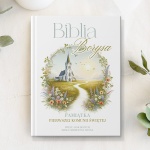 BIBLIA prezent na Komunię z imieniem dziecka i podpisem