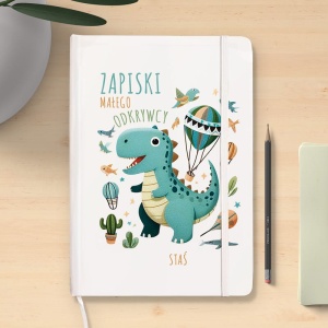 NOTES z imieniem zapiski Małego Odkrywcy prezent dla dziecka