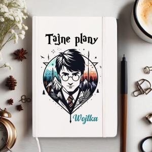 NOTES z imieniem Tajne Plany magiczny prezent dla fana Harrego Pottera