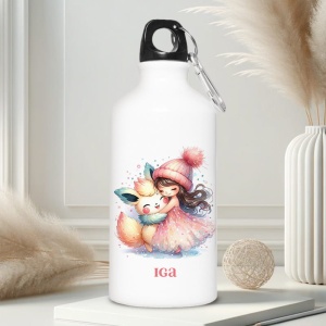 BIDON na wodę dla dziewczynki z imieniem Pokemon