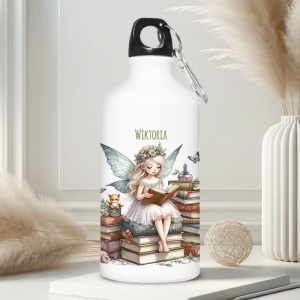 BIDON z imieniem do szkoły prezent dla miłośniczki książek