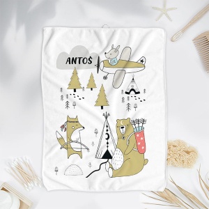 RĘCZNIK z imieniem i zawieszką Pomysłowy prezent dla dziecka