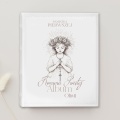 Album na zdjęcia. Album na zdjęcie z Pierwszej Komunii Świętej. Album dla dziewczynki. Album na wklejane zdjęcia. Album na prezent.