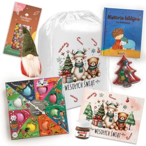 Świąteczna Paczka Dla Dziecka Worek Prezentów