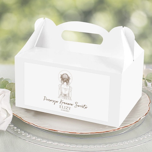 PUDEŁKA Na Ciasto Podziękowanie Dla Gości Pierwsza Komunia Święta