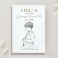 BIBLIA Exclusive Z Imieniem Pamiątka Pierwszej Komunii Św. Dla Chłopca