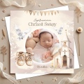 ZAPROSZENIE Personalizowane Ze Zdjęciem na Chrzest Św.