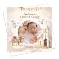 ZAPROSZENIE Personalizowane Ze Zdjęciem na Chrzest Św. Dziewczynki