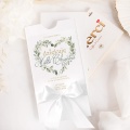 Eleganckie merci podziękowanie dla chrzestnych w dniu Chrztu Świętego