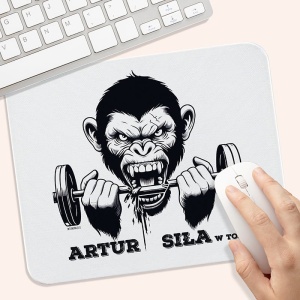 PODKŁADKA pod Myszkę z Nadrukiem Upominek Dla Sportowca