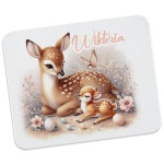 PODKŁADKA pod Myszkę z Imieniem Dla Dziecka Sarenki