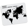 Podkładka pod mysz z mapą świata dla dziecka