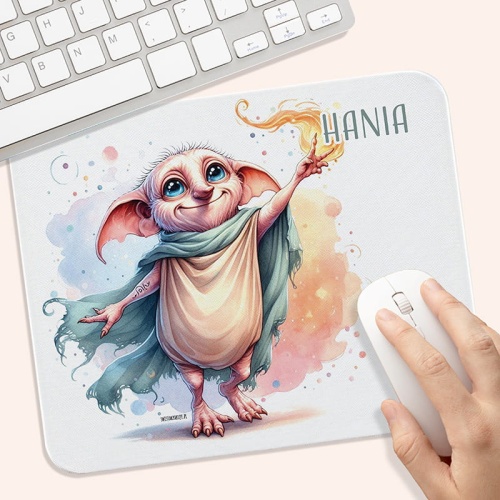 Personalizowana podkładka pod myszkę z nadrukiem Zgredka i imieniem