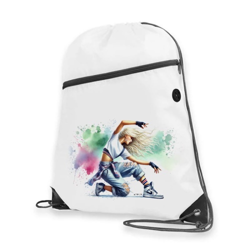 Personalizowany worek dla miłośniczki tańca