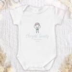 BODY prezent na Chrzest Święty chłopca od Rodziców Chrzestnych