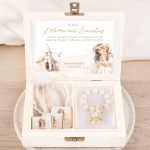 SKRZYNECZKA na Pieniądze z Różańcem Komunia Dziewczynki