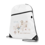 WOREK plecak ze sznurkami praktyczny gadżet dla dziecka z imieniem