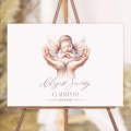 personalizowany plakat powitalny na chrzest