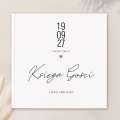 Personalizowana księga na wpisy gości z okazji Chrztu Świętego.