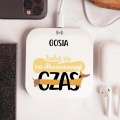 Personalizowana ładowarka do telefonu z zabawnym napisem i motywem jamnika, prezent na urodziny lub święta