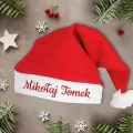 Świąteczna czapka z personalizacją do zdjęć i prezentów