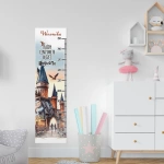 MIARKA Wzrostu Dekoracja do Pokoju Dziecka Miłośnika Harry'ego Pottera