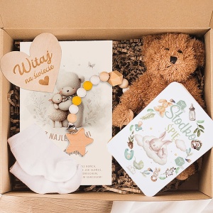 ZESTAW powitalny Prezent dla noworodka na narodziny