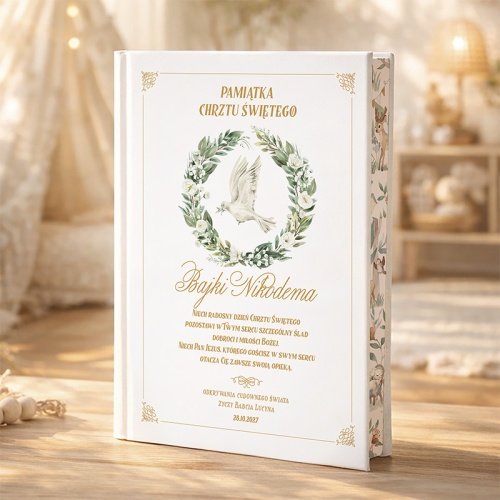 Książka personalizowana na Chrzest.