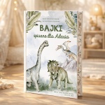 KSIĄŻKA Bajki Prezent dla Chłopca Dinozaury 215 STR.