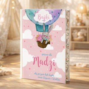 KSIĄŻKA Bajki prezent dla dziecka Króliczek Z IMIENIEM 215 str.