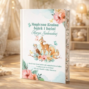 KSIĄŻKA BAJKI prezent dla dziecka Przyjaciele z lasu 215 str.