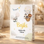 KSIĄŻKA z bajkami dla dzieci Prezent urodzinowy Wesołe Zwierzątka