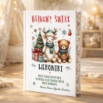 Personalizowana Książeczka z BAJKAMI Dla Dziecka na Święta