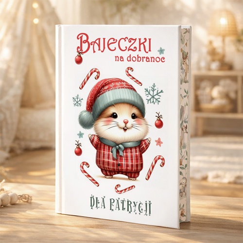 Książka personalizowana na prezent dla dziecka z okazji Bożego Narodzenia.