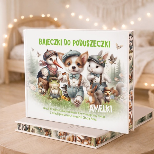 Bajeczki do poduszeczki prezent na urodzinki dla dziecka