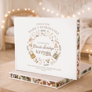 Edukacyjne Bajki z Wierszykami Na Dobranoc Prezent Na Chrzest Święty