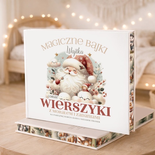 Swiateczne bajeczki z imieniem dziecka prezent mikolajkowy